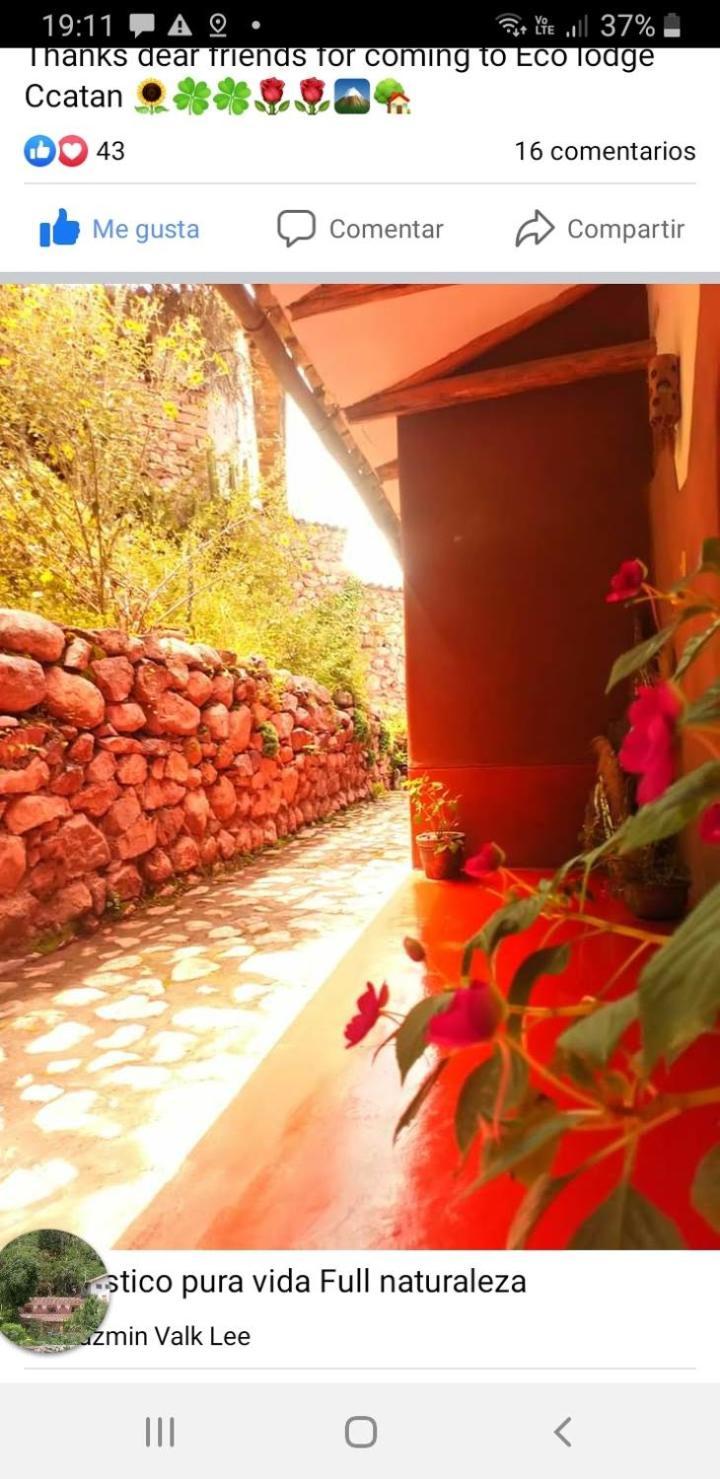 Ecolodge Ccatan อูรูบัมบา ภายนอก รูปภาพ