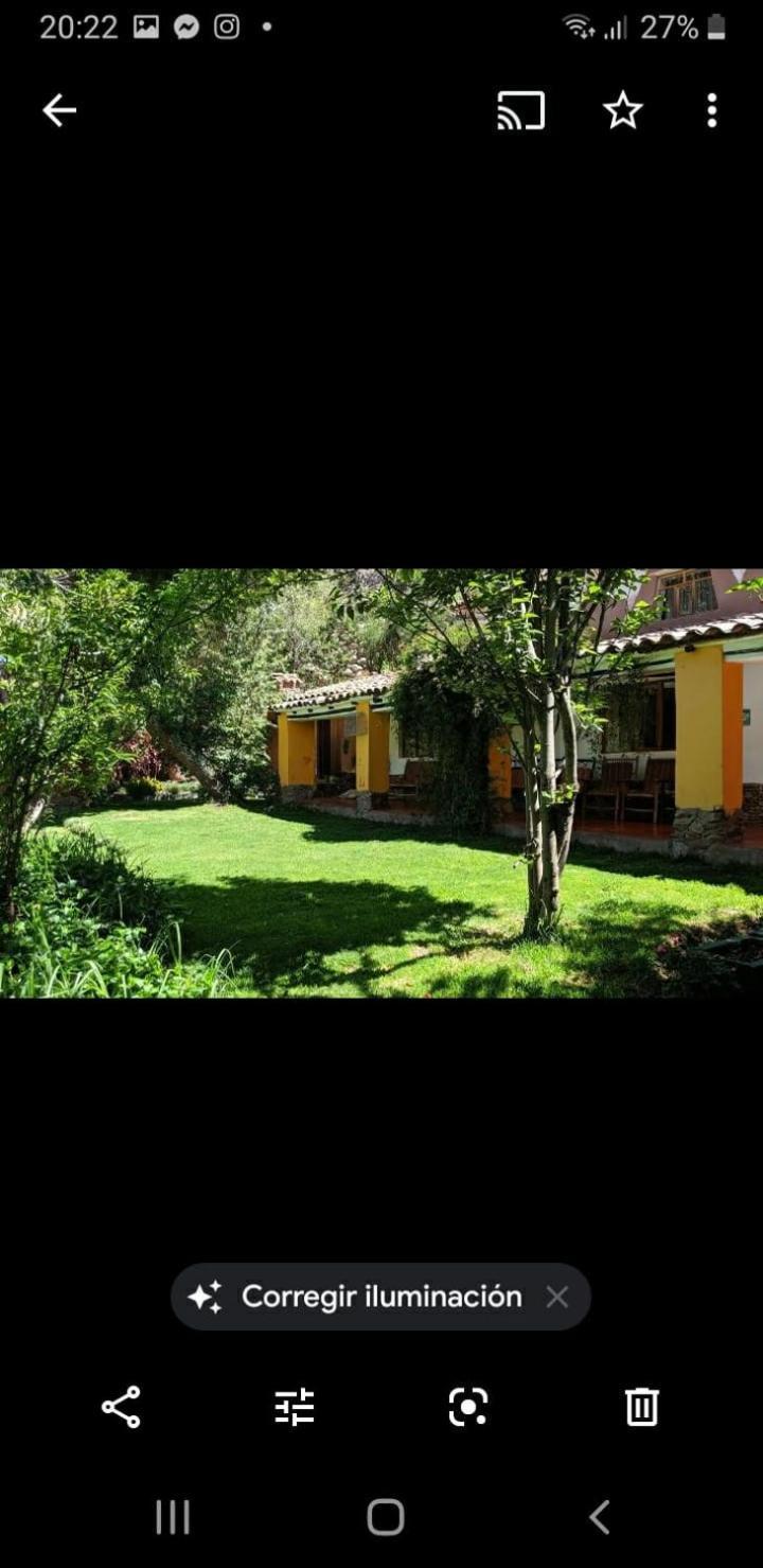 Ecolodge Ccatan อูรูบัมบา ภายนอก รูปภาพ